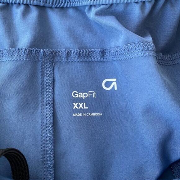 Gap Fit Blue Athletic Shorts - XXL - Picture 5 of 5